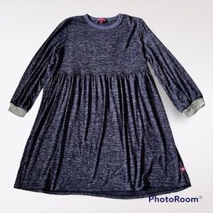 Westwind mini dress Women’s long sleeve stretch blue size Xl/2X Nwot